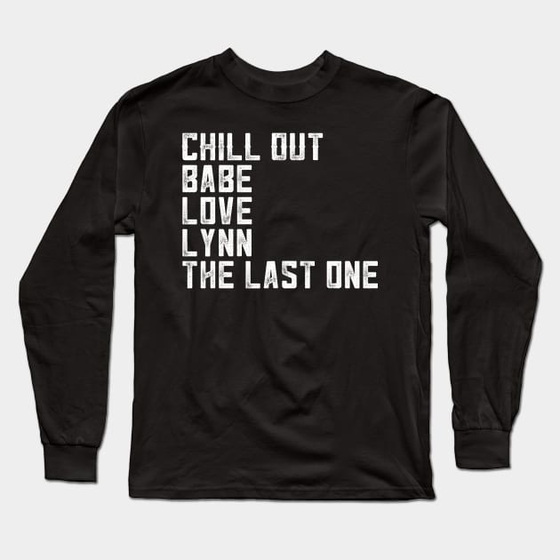 Alan Partridge Chill Out Babe Long Sleeve T-Shirt by Nova5